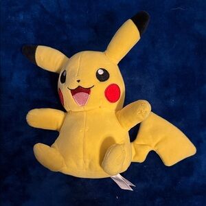 Pokemon Pikachu Plush with Red Cheeks